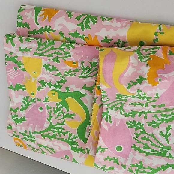 Lilly Pulitzer Womens  Coastal Corral  Fish and sea Horse Print  Skirt Size 6 - Picture 16 of 16